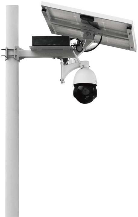 Camera Seriyası – Günəş Enerjili PTZ Təhlükəsizlik İşıq Sistemləri - Görsel 2